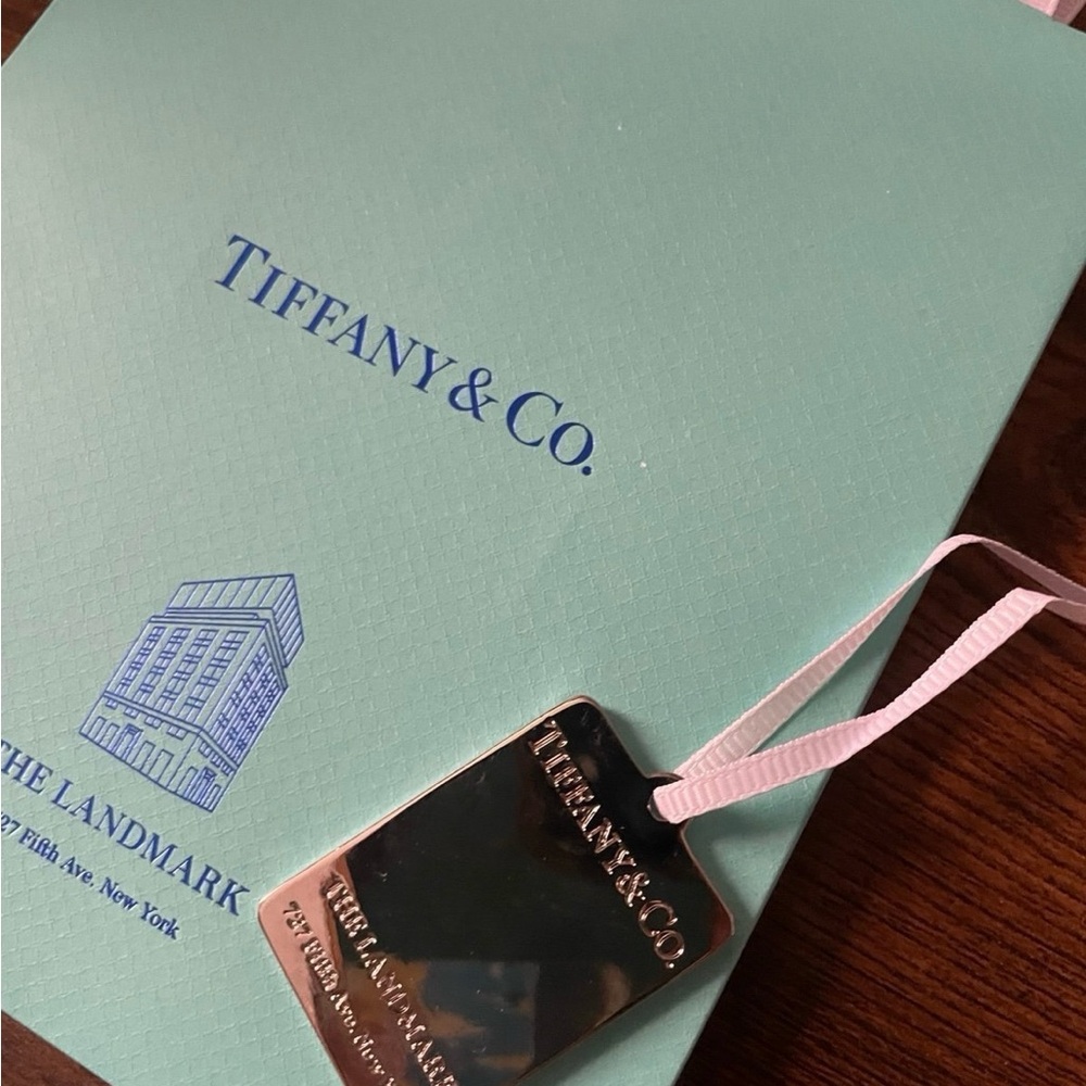 Tiffany& Co Landmark Gift Bag (charm included) 6”x5” - Picture 5 of 10